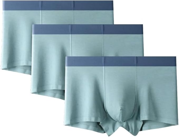 Men's Underwear Boxer Briefs Modal Cool Quick Dry Underwear for Men 3 Pack