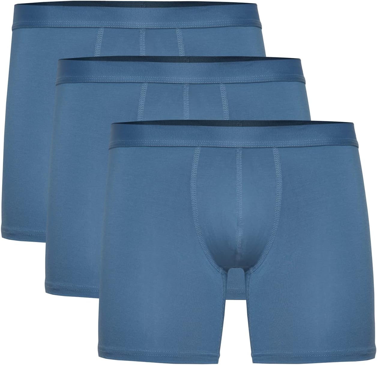 Ultra-Soft Boxer Briefs for Men Pack of 3, Micromodal Mens Underwear